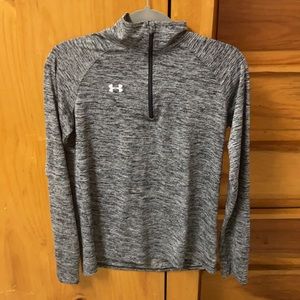 UA 1/2 zip long sleeve